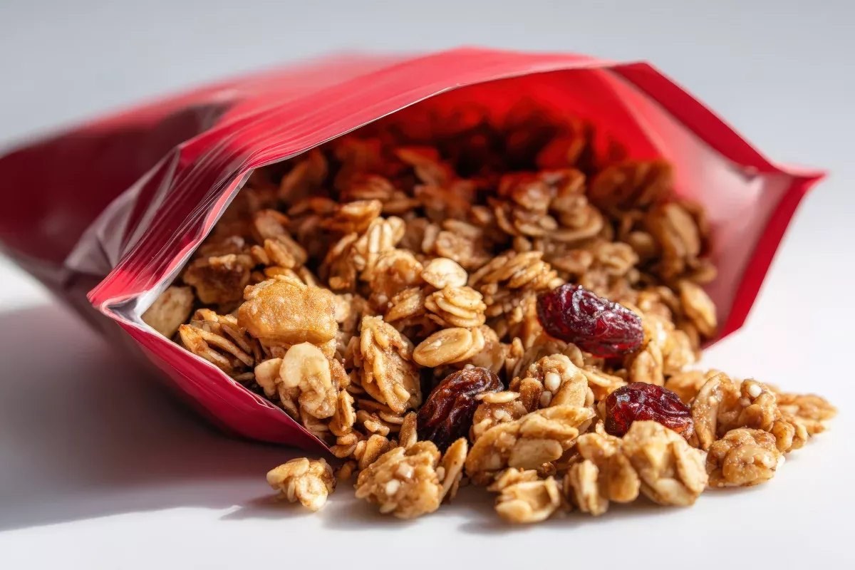 Emballages alimentaires séchés